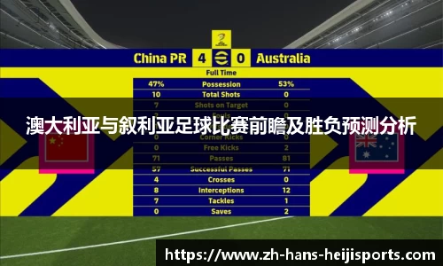 澳大利亚与叙利亚足球比赛前瞻及胜负预测分析